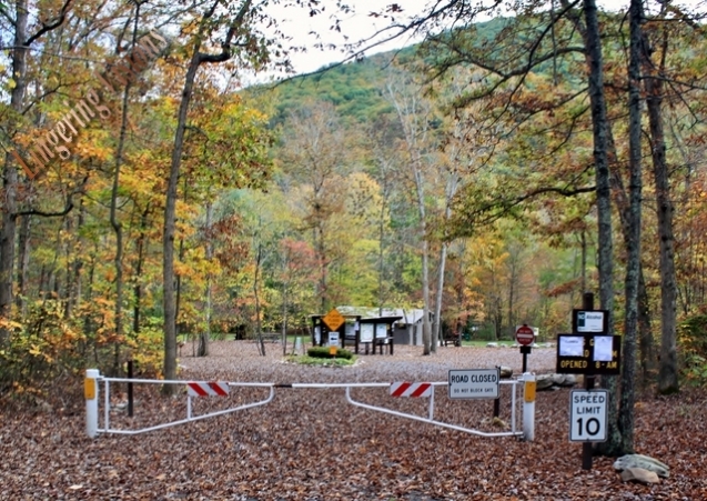 Entrance to Passage Creek Family Campground in the George Washington National Forest