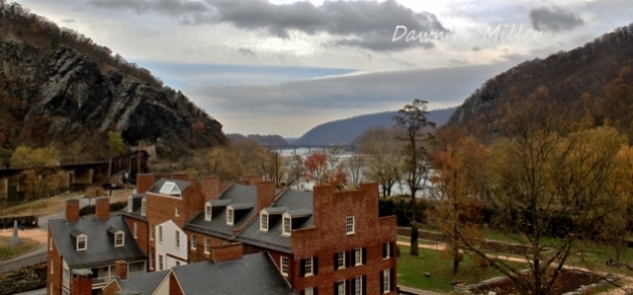 Rooftops at Harpers Ferry