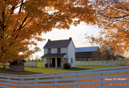 1818 Farmhouse in Autumn